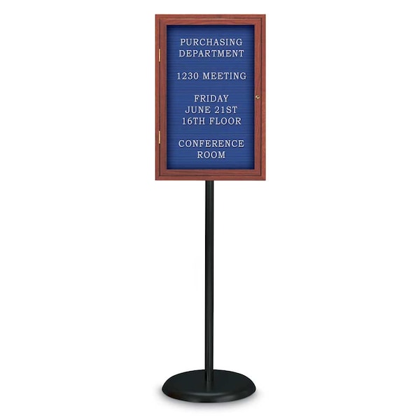 Corkboard, Triple Door, Radius Frame, 96x48", Bronze/Surf
